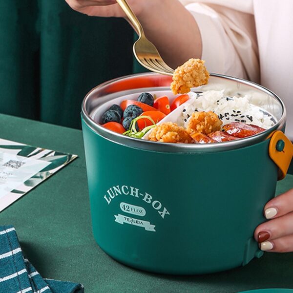 Przenośny Lunch Box z Podgrzewaczem 1,2L - obrazek 2