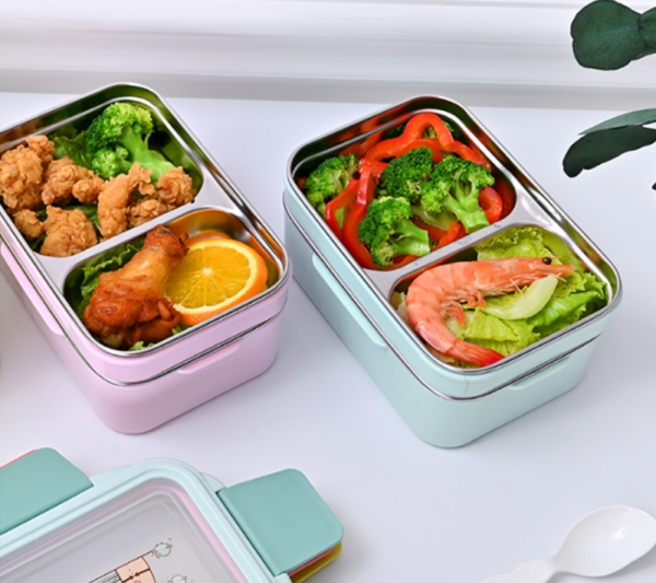 Lunch Box Podwójna Pojemność - obrazek 2