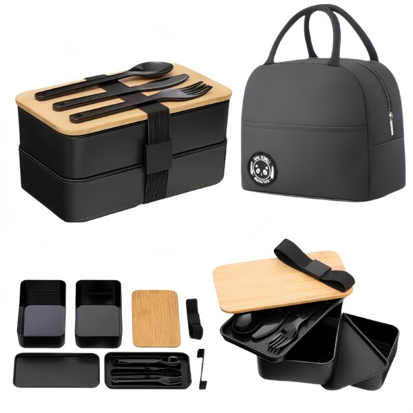 Lunch Box 1200ml Stylowy i Ekologiczny - obrazek 6