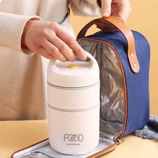Wielofunkcyjny Lunch Box z Torbą Termiczną - obrazek 3