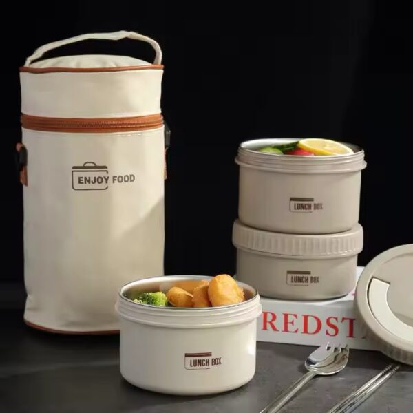 Lunch Box ze Stali Nierdzewnej 304 - obrazek 6